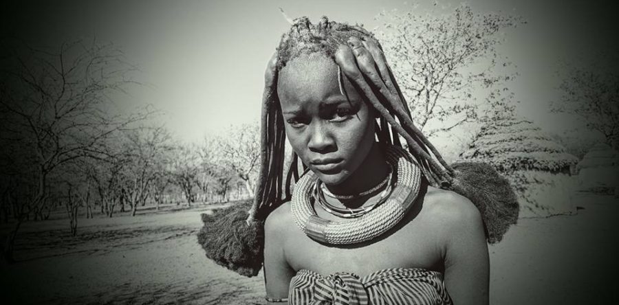 Die wunderschöne Himba-Frau