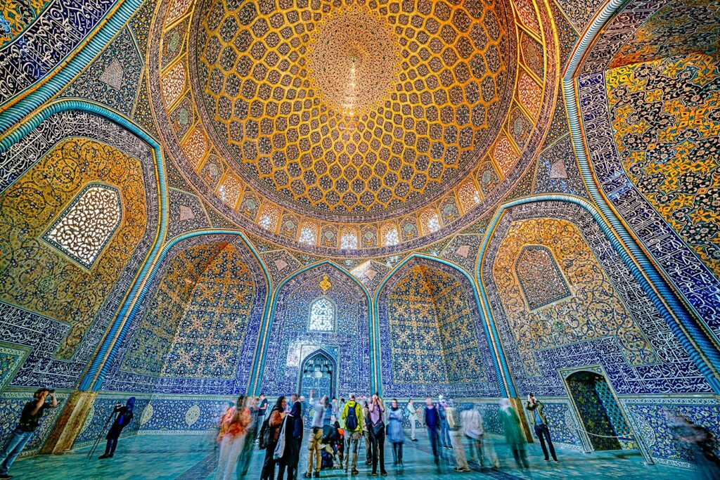 Moschee in Isfahan fotografiert von Benny Rebel auf einer Fotoreise mit Benny Rebel Fotosafaris GmbH