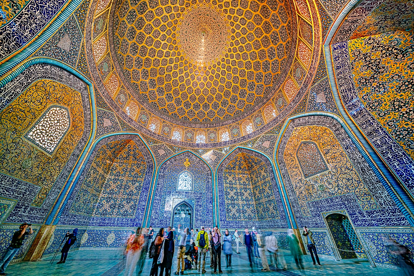 Moschee in Isfahan fotografiert von Benny Rebel auf einer Fotoreise mit Benny Rebel Fotosafaris GmbH