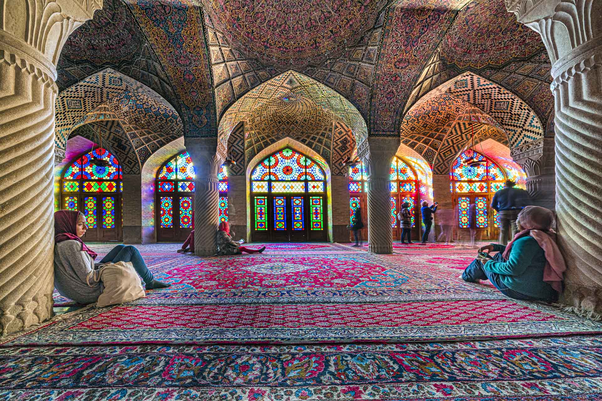 Moschee Iran fotografiert auf einer Fotoreise mit Benny Rebel