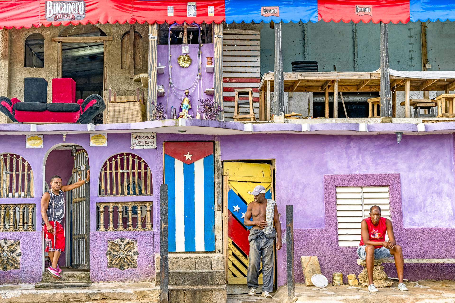 Kuba Santería Haus fotografiert auf einer Fotoreise mit Benny Rebel Fotosafaris GmbH