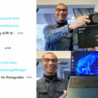 Verkaufe eine Profi-Kamera und ein leichtes Notebook für Fotografen
